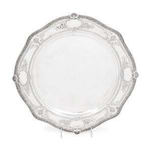 An American Silver Platter Gorham