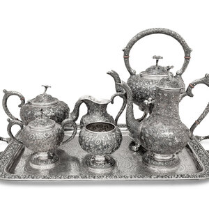 An American Silver Repoussé