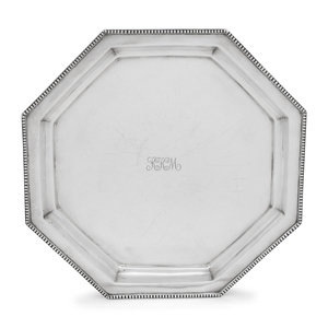 An American Silver Serving Dish