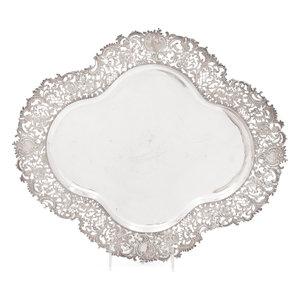 An American Silver Serving Dish