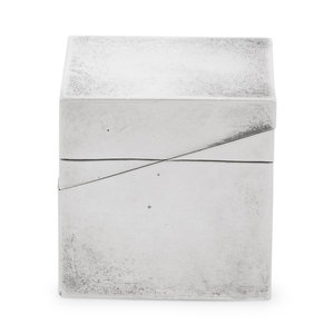 An American Silver Stamp Box