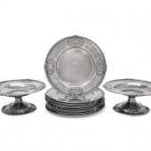 An American Silver Table Servi