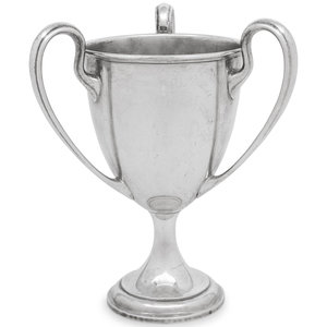 An American Silver Three-Handled