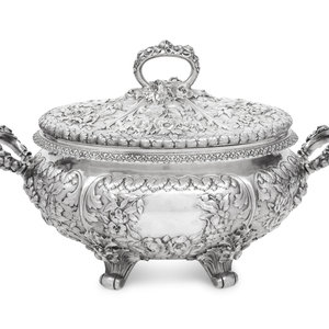 An American Silver Tureen
