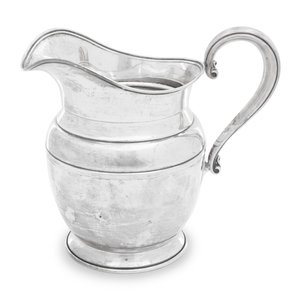 An American Silver Water Pitcher