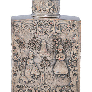 An American Silverplate Caddy