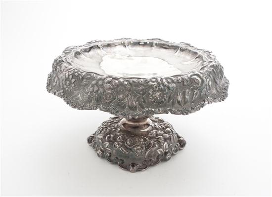 An American Silverplate Cake