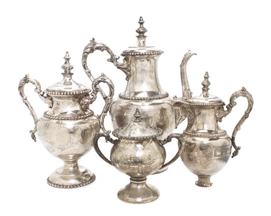 An American Silverplate Coffee