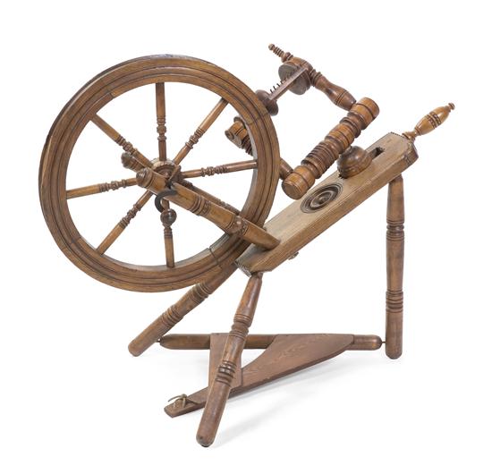 An American Spinning Wheel of