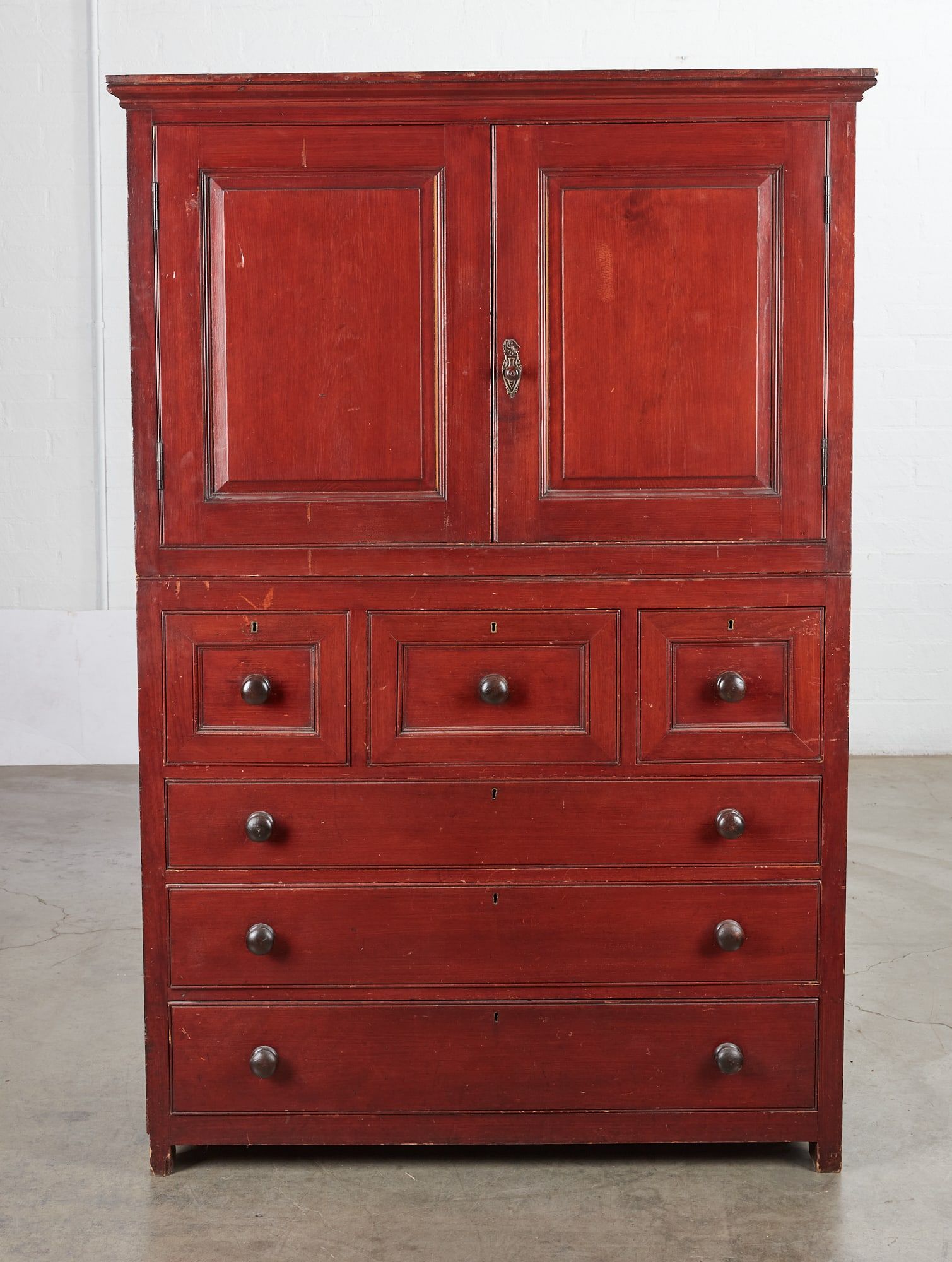 AN AMERICAN STAINED PINE TWO PART