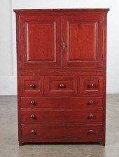 AN AMERICAN STAINED PINE TWO P