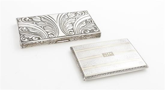 An American Sterling Silver and
