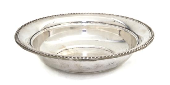 *An American Sterling Silver Bowl