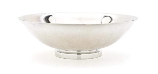 *An American Sterling Silver Bowl