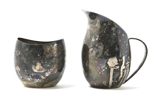 An American Sterling Silver Creamer