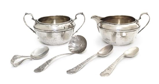 An American Sterling Silver Creamer