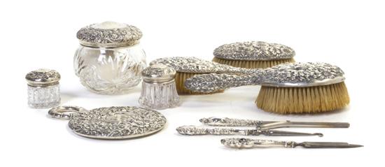 An American Sterling Silver Dresser