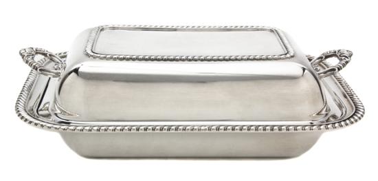 *An American Sterling Silver Entree