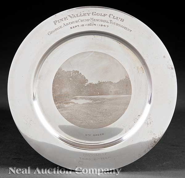 An American Sterling Silver Golf