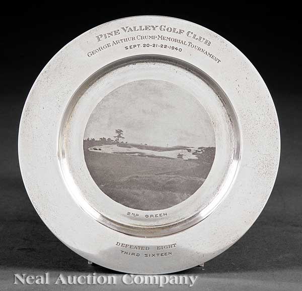 An American Sterling Silver Golf