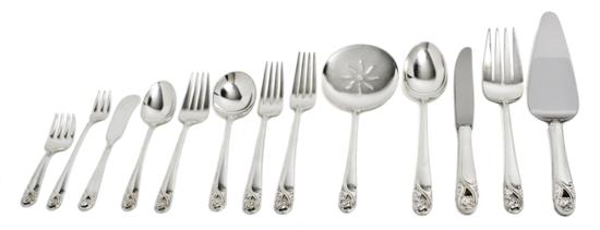 An American Sterling Silver Partial