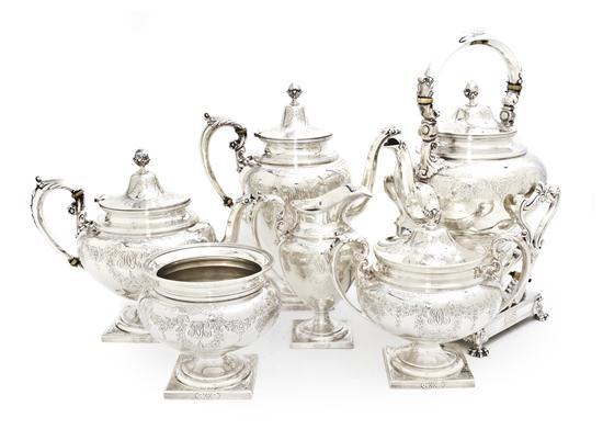 An American Sterling Silver Six