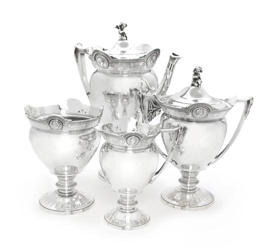 An American Sterling Silver Tea
