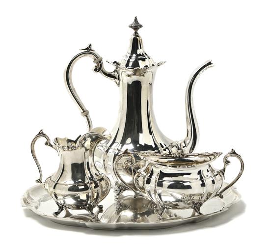 *An American Sterling Silver Tea