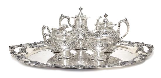 An American Sterling Silver Tea and