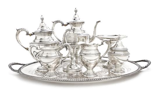 *An American Sterling Silver Tea