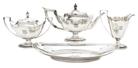 An American Sterling Silver Tea