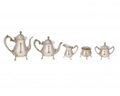AN AMERICAN STERLING SILVER TE