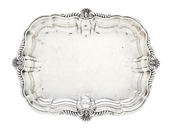 An American Sterling Silver Tray