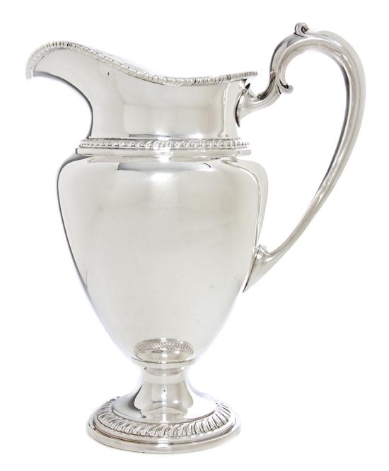 An American Sterling Silver Water
