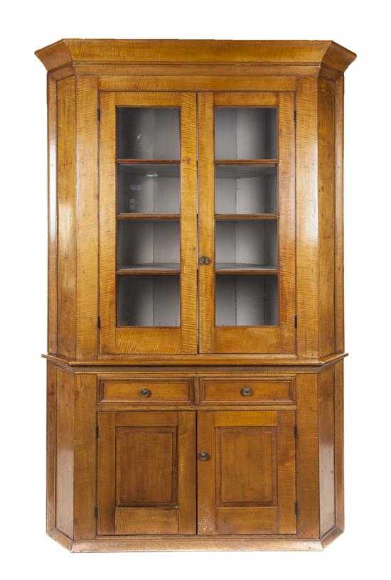 *An American Tiger Maple Corner
