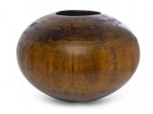 An American Turned Wood Vase P