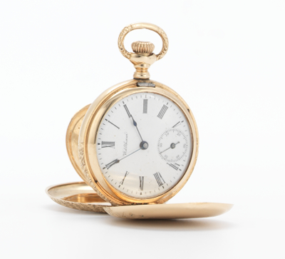 An American Waltham 14k Gold