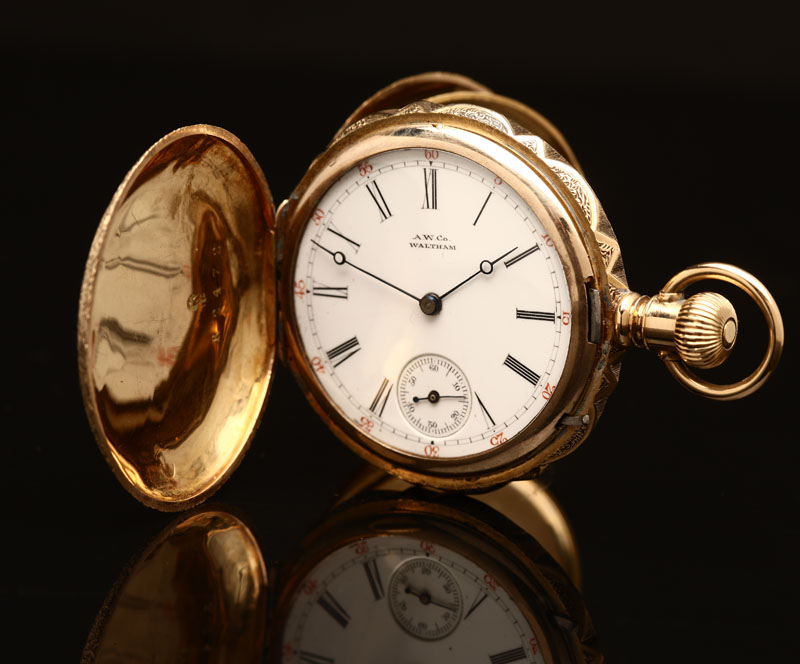 An American Watch Co. 18K gold