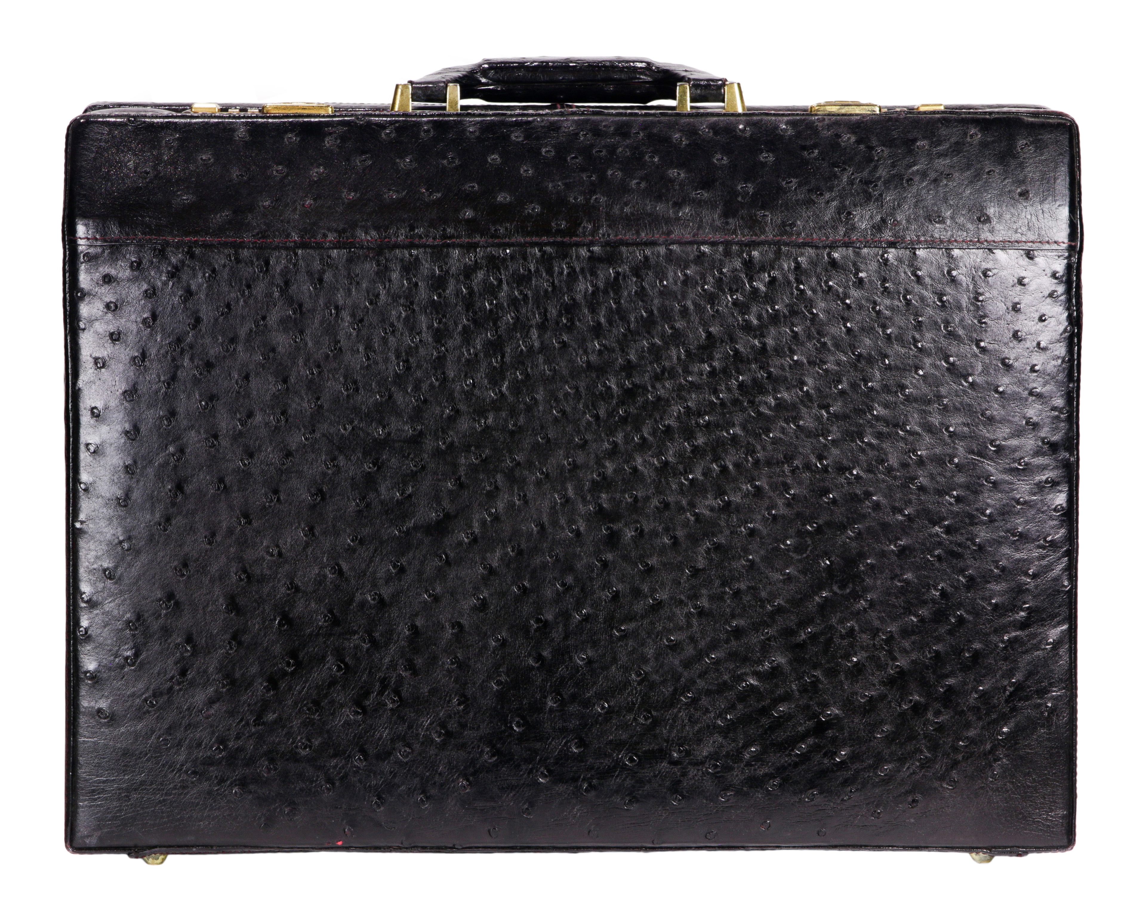 AN AMIET OSTRICH LEATHER