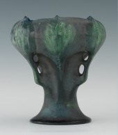 An Amphora Ceramic Vase by Pau