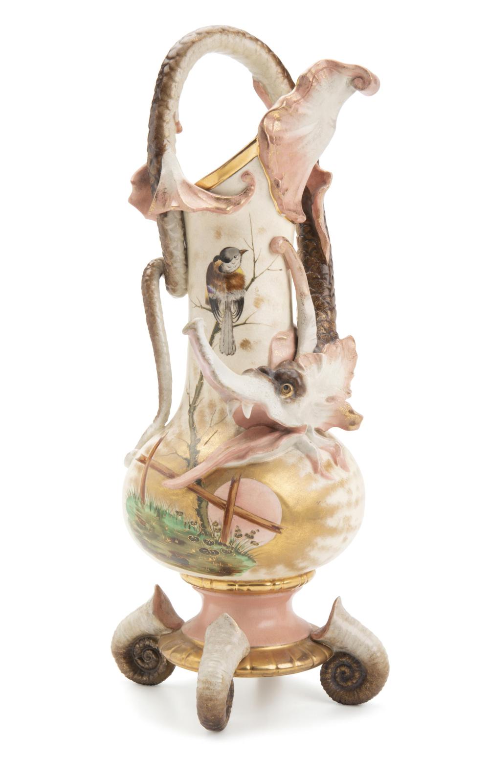 AN AMPHORA PITCHER WITH DRAGON