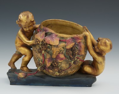An Amphora Porcelain Vase The