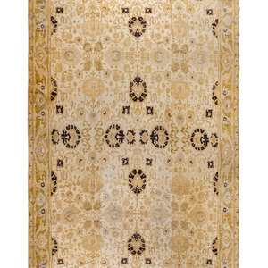 An Amritsar-Design Wool Rug