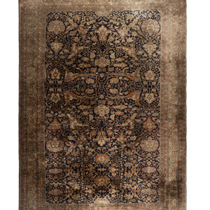 An Amritsar Wool Rug 20th Century