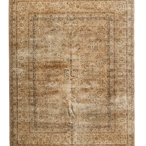 An Amritsar Wool Rug 20th Century