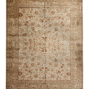 An Amritsar Wool Rug 20th Century