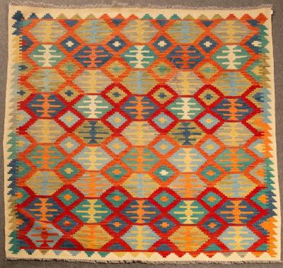An Anatolian Kilim, with a