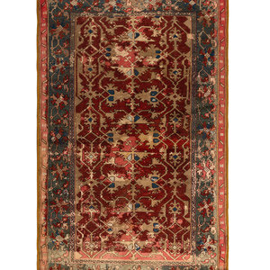 An Anatolian Wool "Lotto" Rug