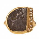 AN ANCIENT INDIO SHAHI COIN RI
