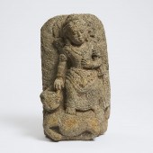An Andesite Stele of Manjushri